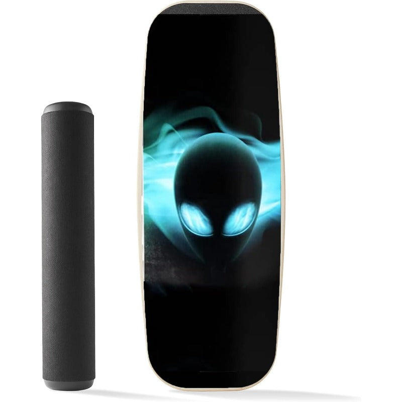 Balance Board Surf Trainer with Adjustable Stoppers 2 Different Distance Options Balance Board for Surfing Snowboarding Skiing Skateboarding 300lbs Capacity