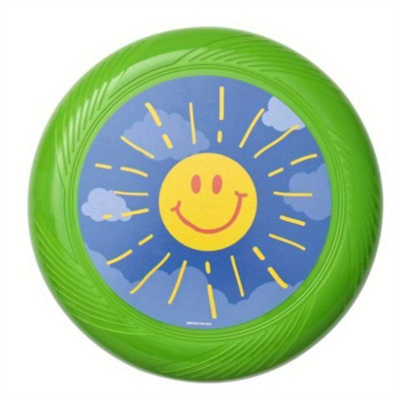 Green Flying Disk Toy 100% Recycled Plastic 9.9 inch by Play Day