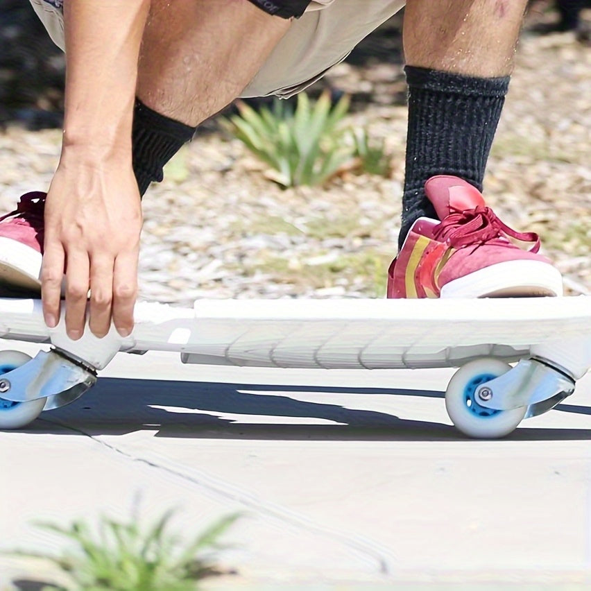 RipStik RipSurf Caster Board CMYK FFP, Recreational Ride, Urban Commuting, Surfboard Style, Vibrant Deck, Durable Polypropylene, Smooth Rolling