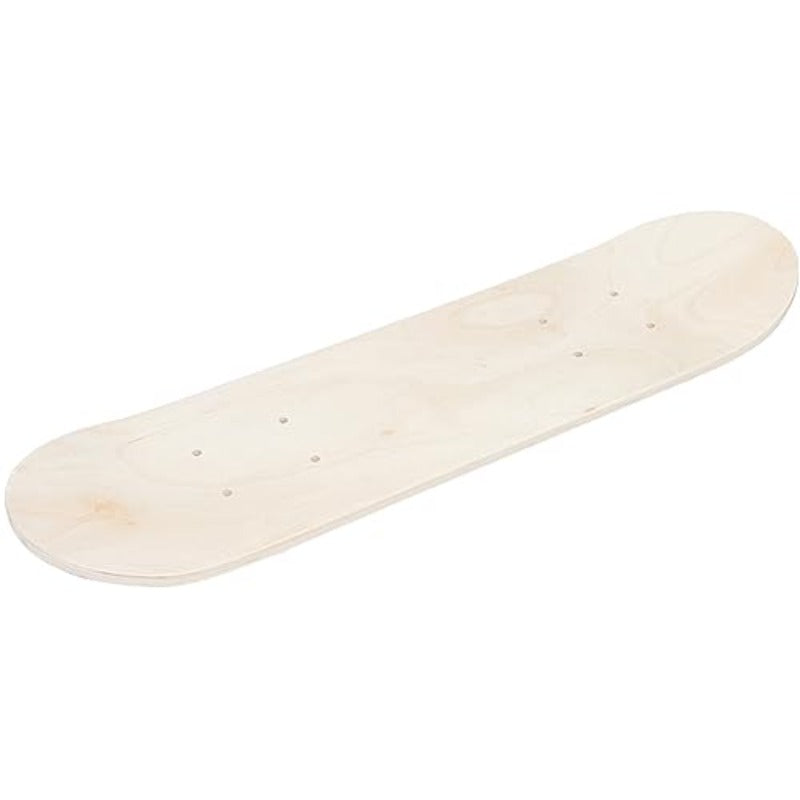 Totority DIY Blank Skateboard Deck - 7-Ply Maple Wood Unfinished Board with Pre-Punched Holes | & Graffiti | 16.92\
