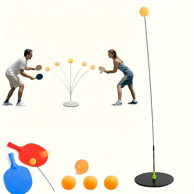 Vision Training Ball Set 8pcs Vision Training Ball Set - Quick Eye Movement Exercise with Tennis Paddles, Includes Elastic Band - Ideal for Home Workouts and Computer Use