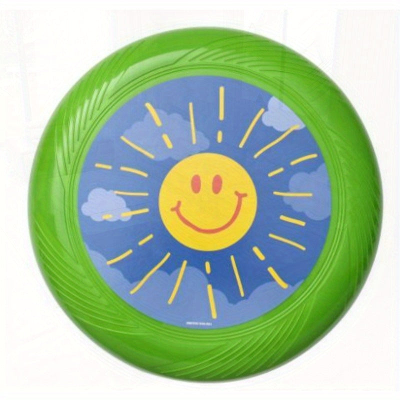 Green Flying Disk Toy 100% Recycled Plastic 9.9 inch by Play Day