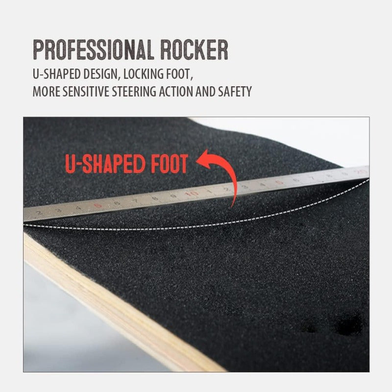 Extra Large Stand Up Surfing Swing - Heavy-Duty 660lb Capacity, 29.7\