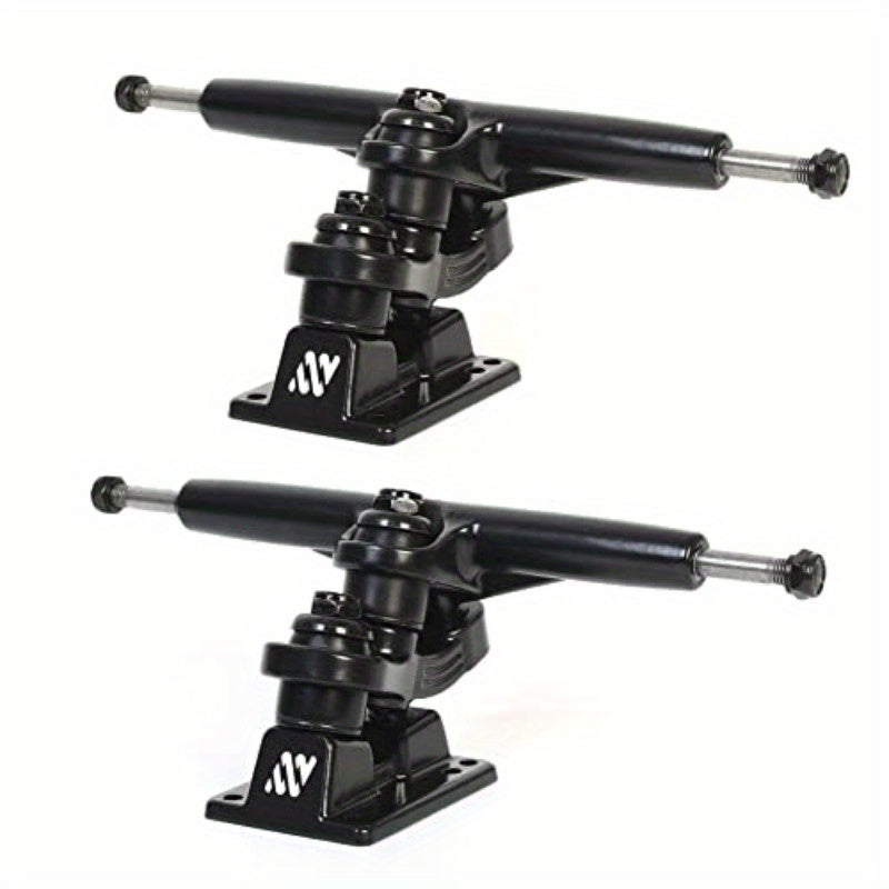 Sidewinder II Longboard Skateboard - Black Double Kingpin Trucks with 7\