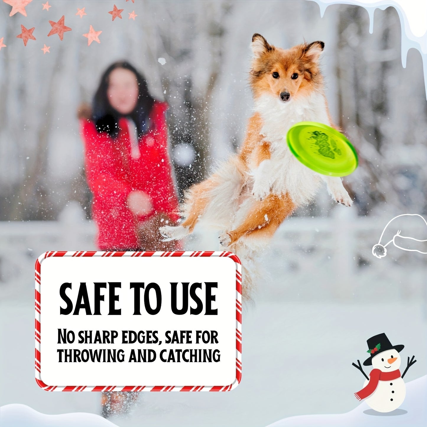 4-Pack Wham-O Fastback Dog Frisbees - Individually Wrapped PP Plastic Bite-Resistant Discs, Non-Toxic Durable flying disc & Pets, Easy-Grip Stepped Contour Flying Discs for Training, Catch, Fetch (All Dog Sizes, Beagles, Labs