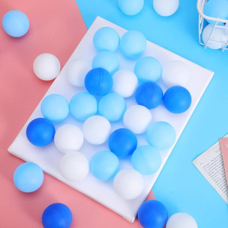 120pcs Pink & White Pong Balls - Durable Plastic Table Tennis Balls for Training, Party Games, Tournaments - Bulk Pack with Pink & White Spheres, Compatible with Paddle Sets, Ideal & s (No Air-Dry Time)